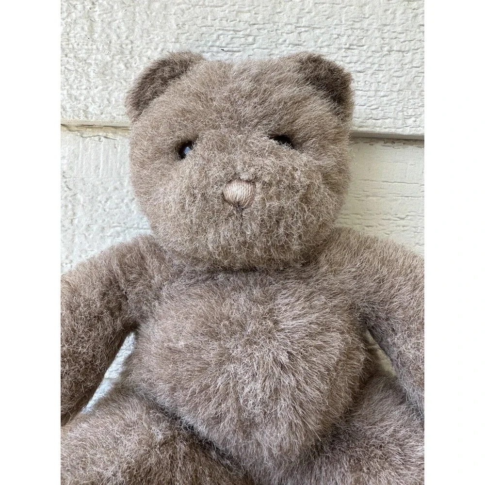 Vintage‎ GUND Plush Bear Brown Teddy 1986 Light Brown Stuffed Animal